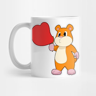 Hamster Heart Soap bubbles Mug